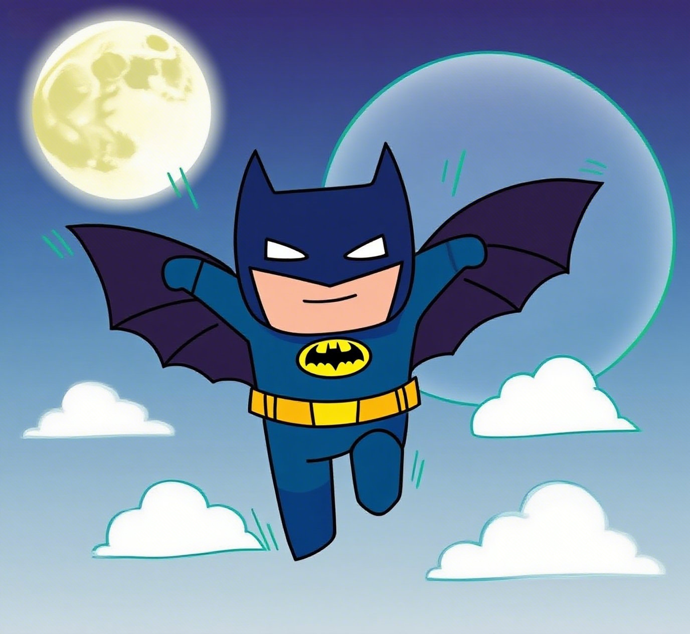 Cartoon Batman Generated Result