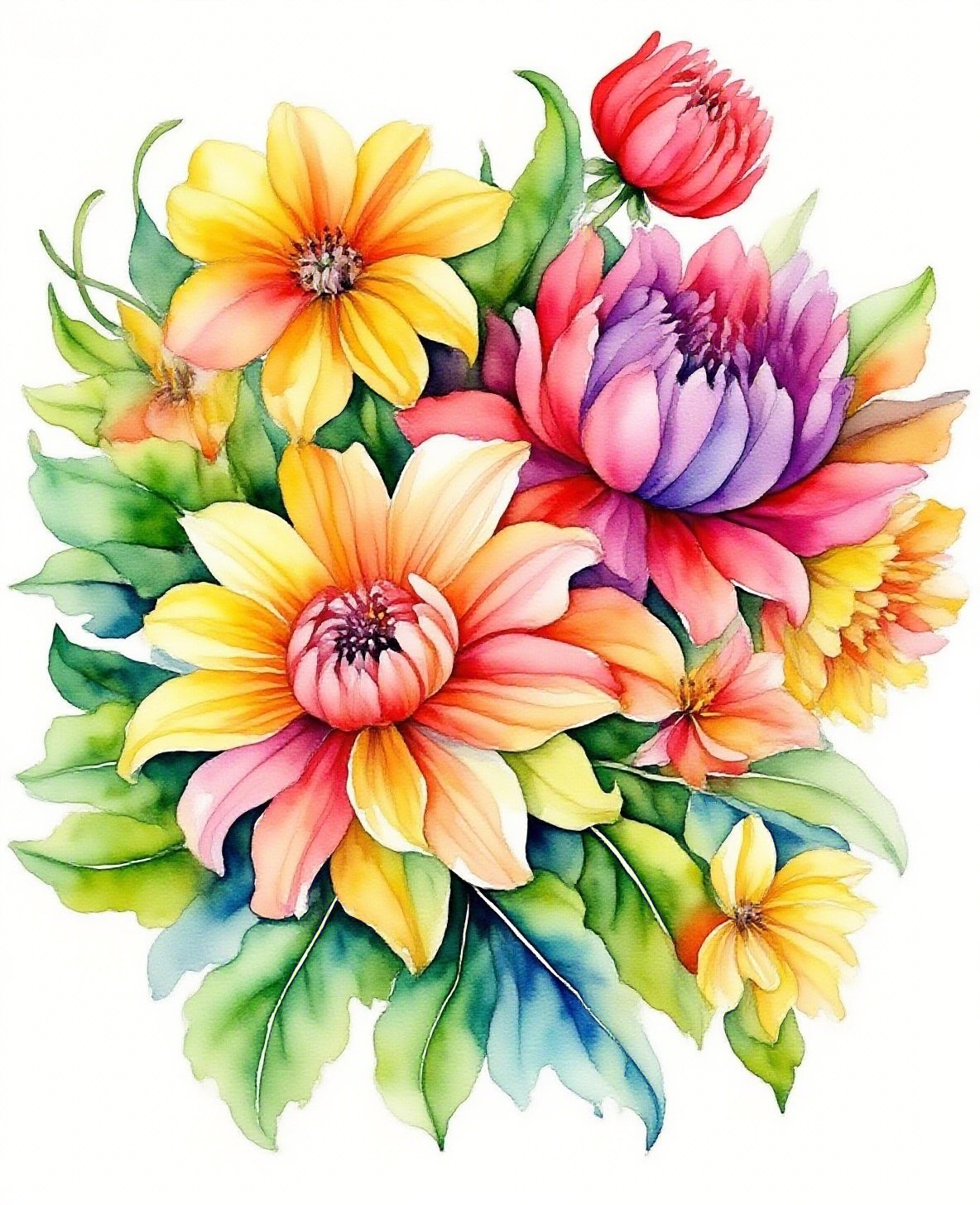 Flower Sketch Generated Result