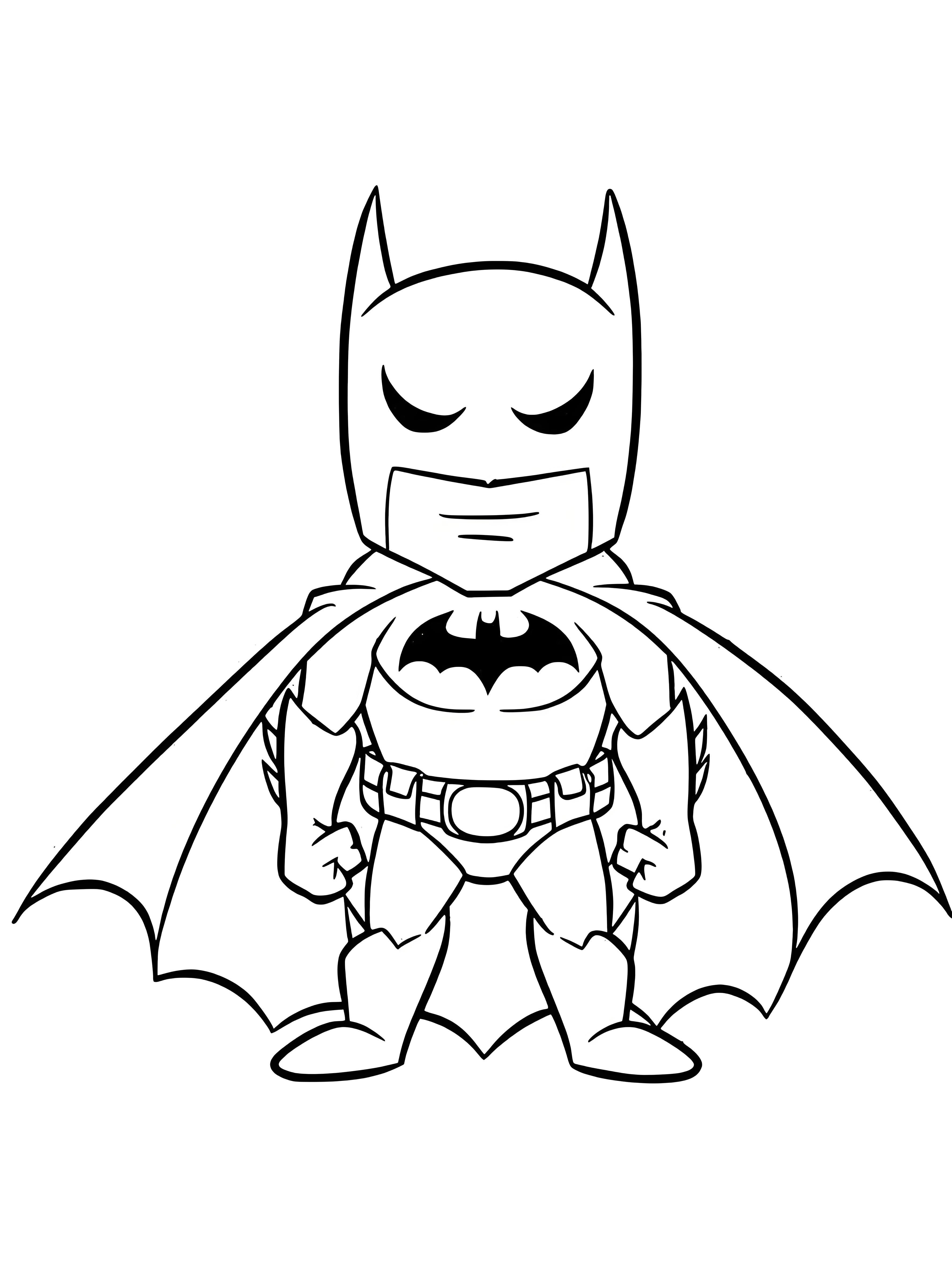 Handsome Batman Sketch Input